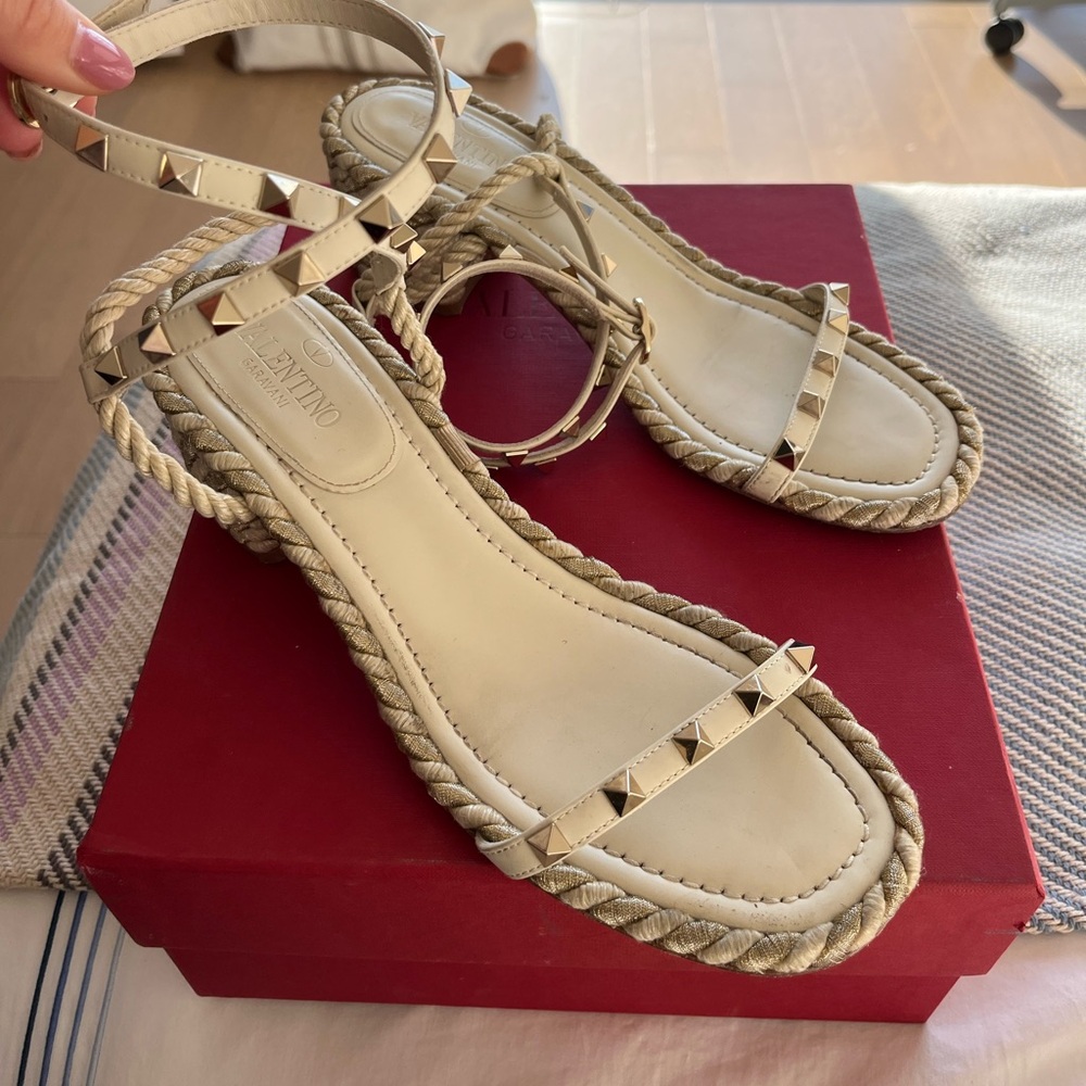 Valentino Espadrille Sandals